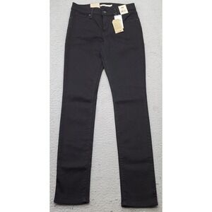 Levi's 311 Shaping Skinny Jeans Womens 26x30 Black Denim Stretch Slim‎ Mid Rise